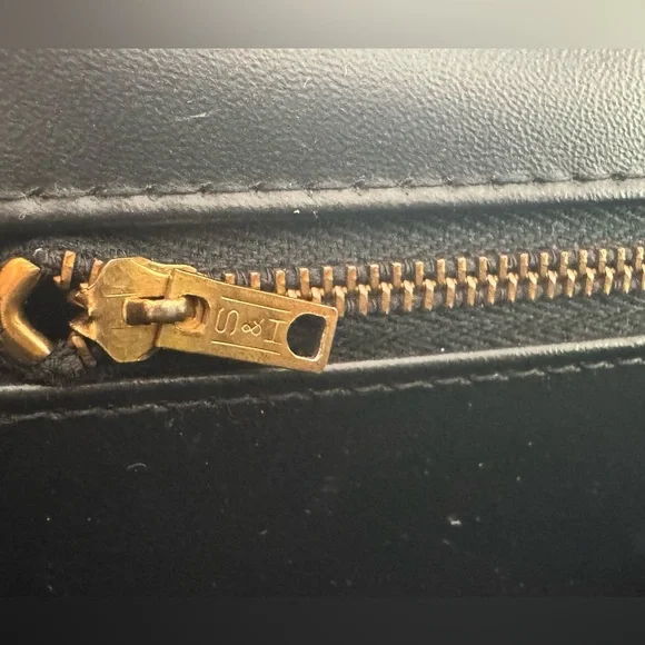 1960s Extra Large Black Snap Closure Shoulder Bag - Picture 9 of 13